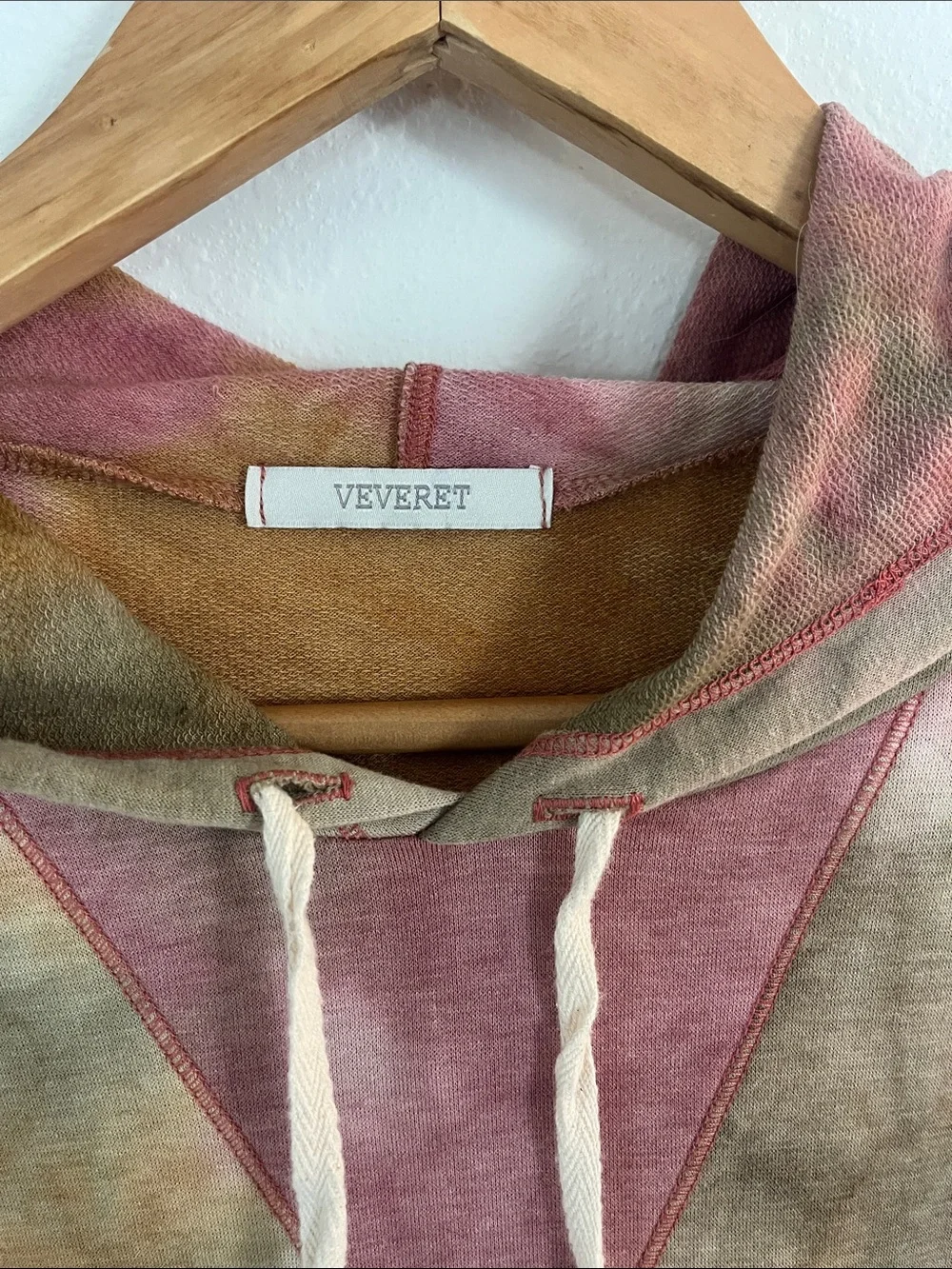 Boutique Tie-Dye Hooded Pullover Sweatshirt